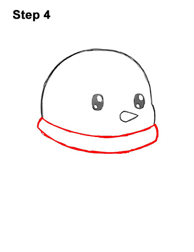 386x500 How To Draw A Penguin - Cartoon Of Drawing