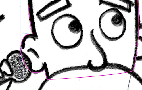 500x317 how to draw a cartoon in illustrator smashing magazine - Cartoon Outline Drawing