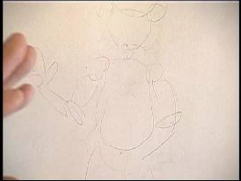 480x360 How To Draw Cartoon Characters How To Draw A Cartoon Character - Cartoon Outline Drawing