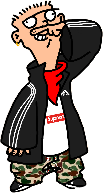 436x814 Supreme Bape Adidas Ededdneddy Cartoon Outline Drawing - Cartoon Outline Drawing