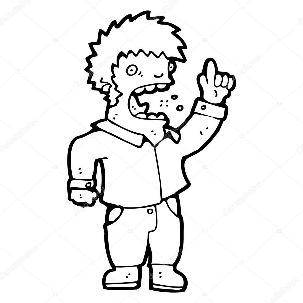 1024x1024 Talking Drawing Cartoon Person For Free Download - Cartoon Person Drawing