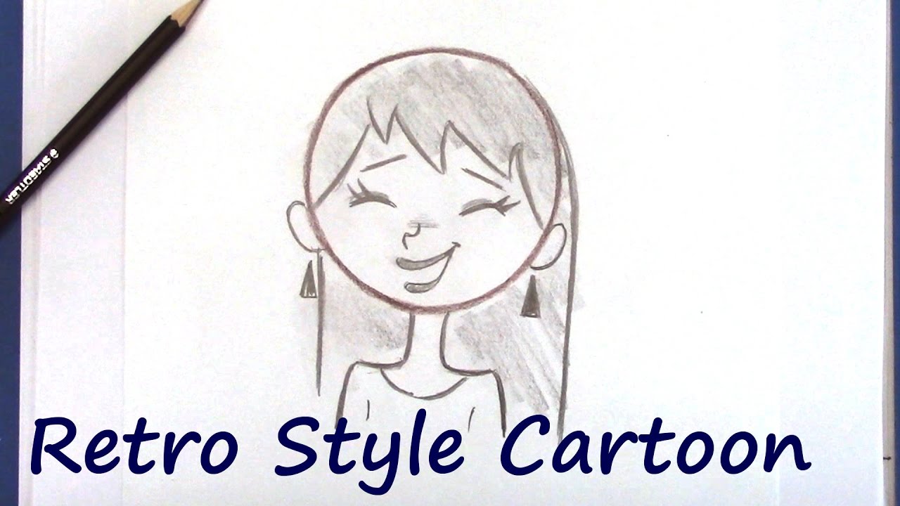 1280x720 How To Draw A Cartoon - Cartoon Person Drawing