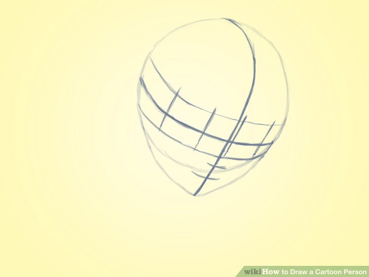 728x546 How To Draw A Cartoon Person Steps - Cartoon Person Drawing