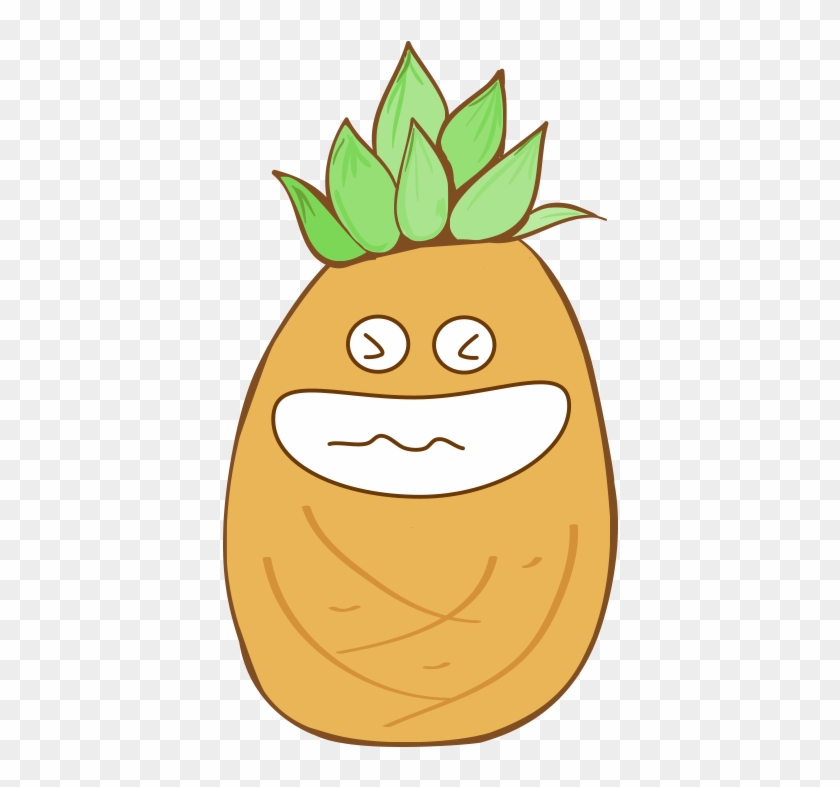 840x787 Pineapple Drawing Fruit - Cartoon Pineapple Drawing