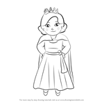 150x150 learn how to draw queen saturday from daniel tiger's neighborhood - Cartoon Queen Drawing