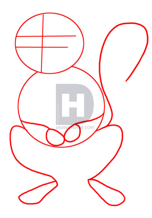 501x720 How To Draw A Cartoon Rat, Step - Cartoon Rat Drawing