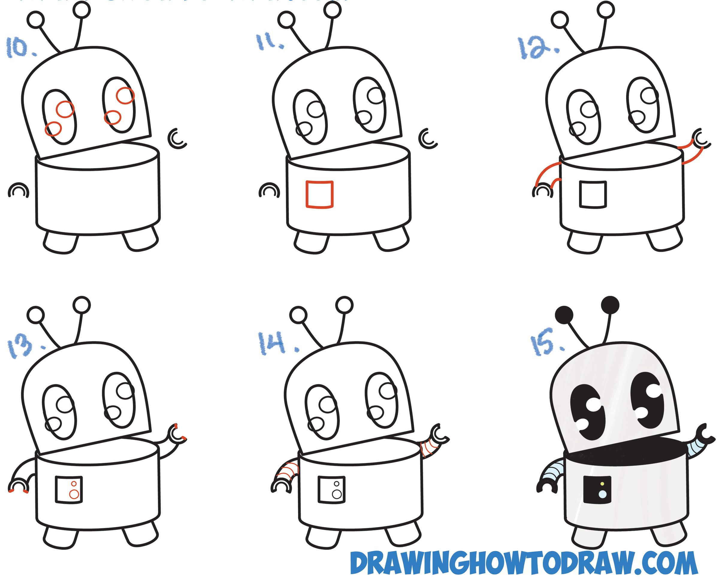 2400x1951 Robot Drawing For Kids And Cartoon Robot Drawing How To Draw - Cartoon Robot Drawing