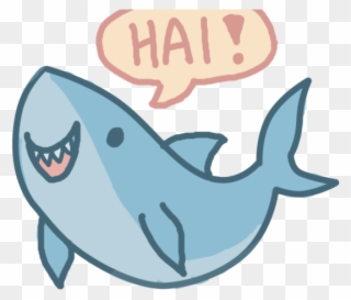 320x273 Great White Shark Drawing - Cartoon Shark Drawing