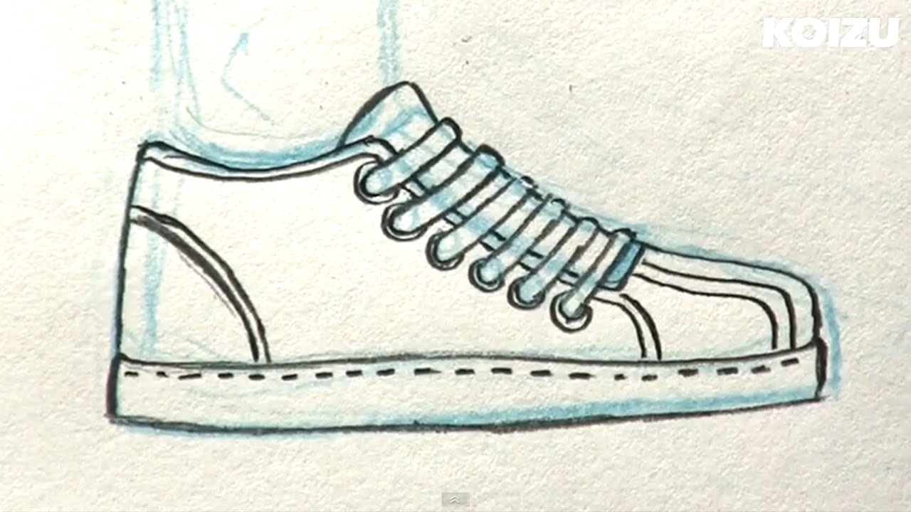 Cartoon Shoes Drawing at PaintingValley.com | Explore collection of ...