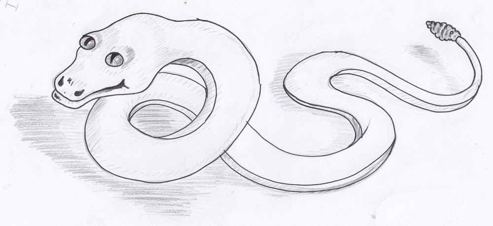 1000x459 Weekly Doodles And Tuts Drawspace Lesson How To Draw - Cartoon Snake Drawing