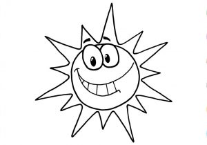 300x210 Sun Drawing For Kids How To Draw A Cartoon Sun Stepstep Easy - Cartoon Sun Drawing