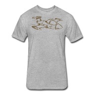 190x190 Cartoon Jet Drawing Men's Premium T Shirt Spreadshirt - Cartoon T Shirt Drawing