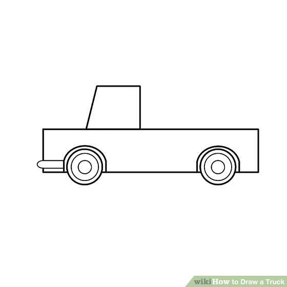 560x560 Easy Ways To Draw A Truck - Cartoon Truck Drawings