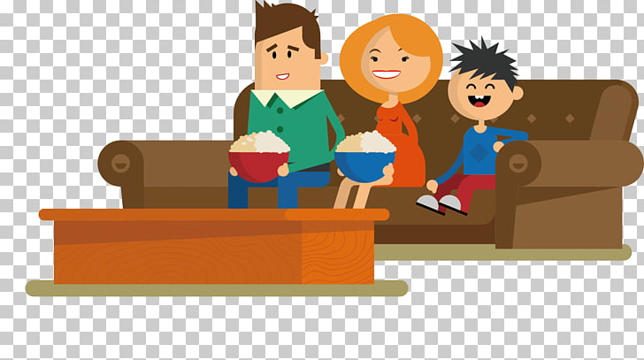 728x407 Television Drawing Couch Cartoon, A Person Watching Tv Png Clipart - Cartoon Tv Drawing