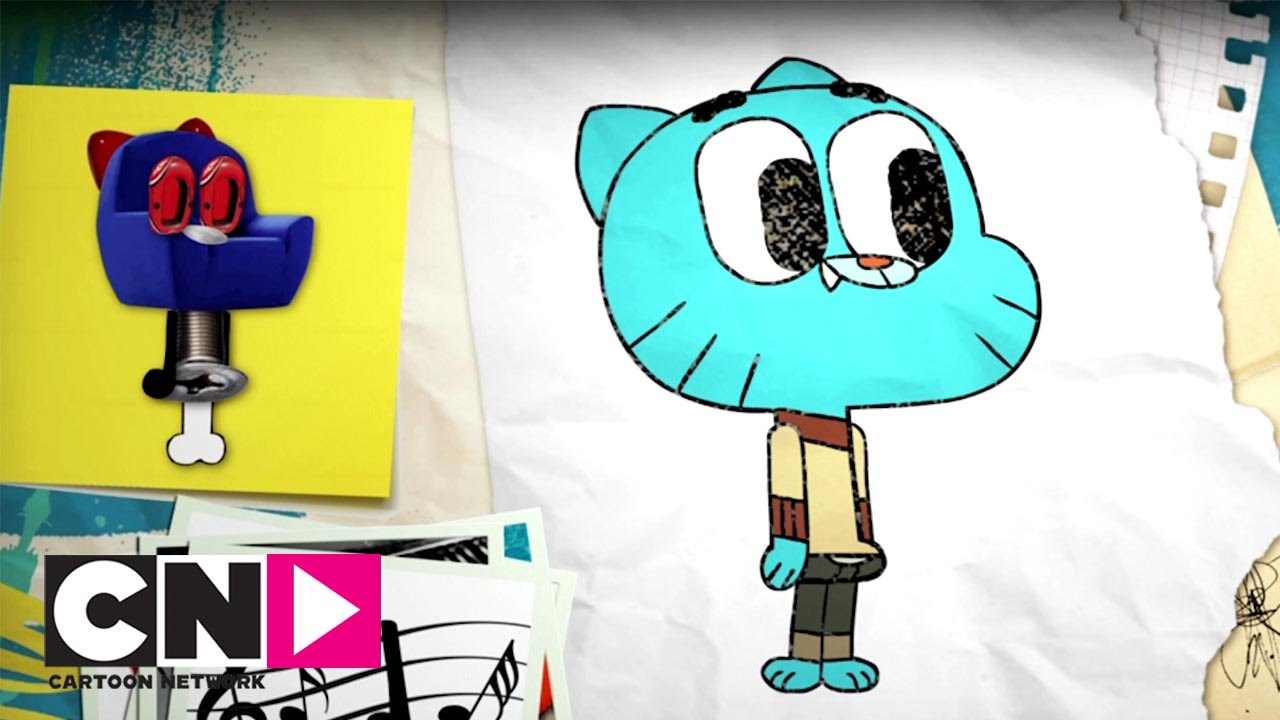 1280x720 how to draw gumball from the amazing world of gumball - Cartoon World Drawing