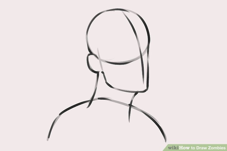 728x485 Ways To Draw Zombies - Cartoon Zombie Drawing