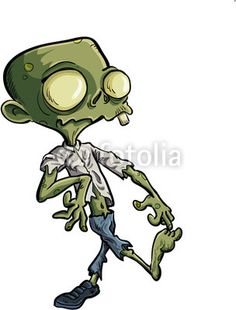 236x310 Best Zombie Cartoon Images Drawings, Monster Illustration - Cartoon Zombie Drawing