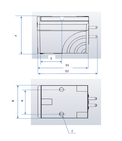 490x567 Cartridges Dimensions Chart - Cartridge Drawing
