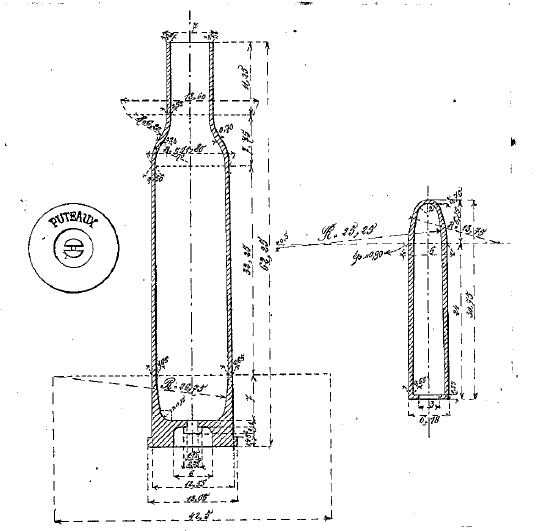 539x531 Drawing Of The Mm Apx - Cartridge Drawing