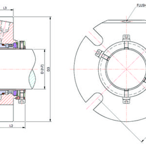 300x300 ms series cartridge seals dimensions drawing - Cartridge Drawing
