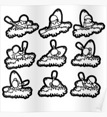 210x230 Cartwheel Drawing Posters Redbubble - Cartwheel Drawing