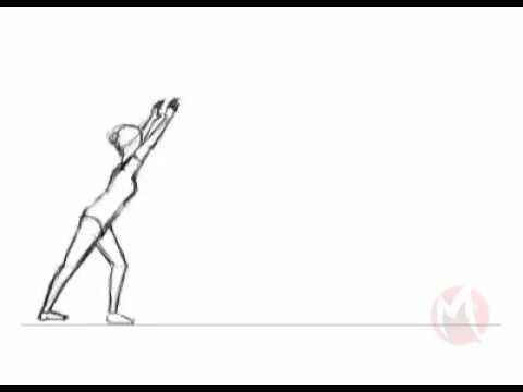 480x360 Cartwheel Animation - Cartwheel Drawing