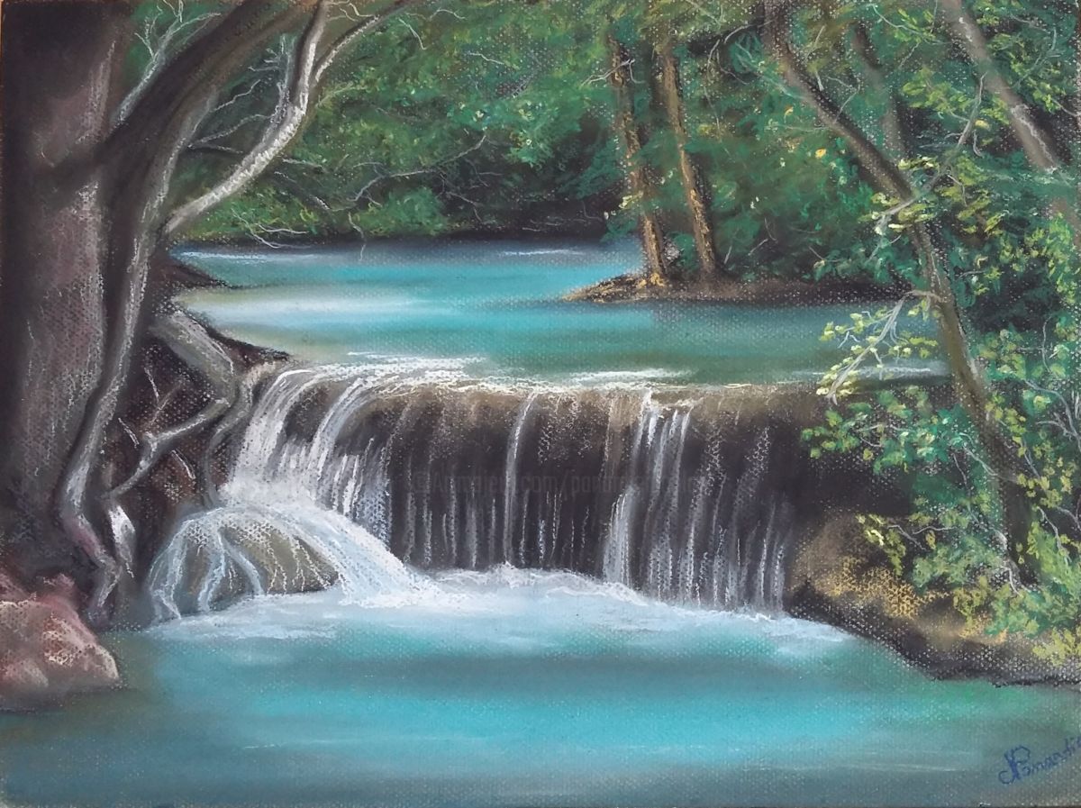 1200x897 sillan la cascade drawing - Cascade Drawing
