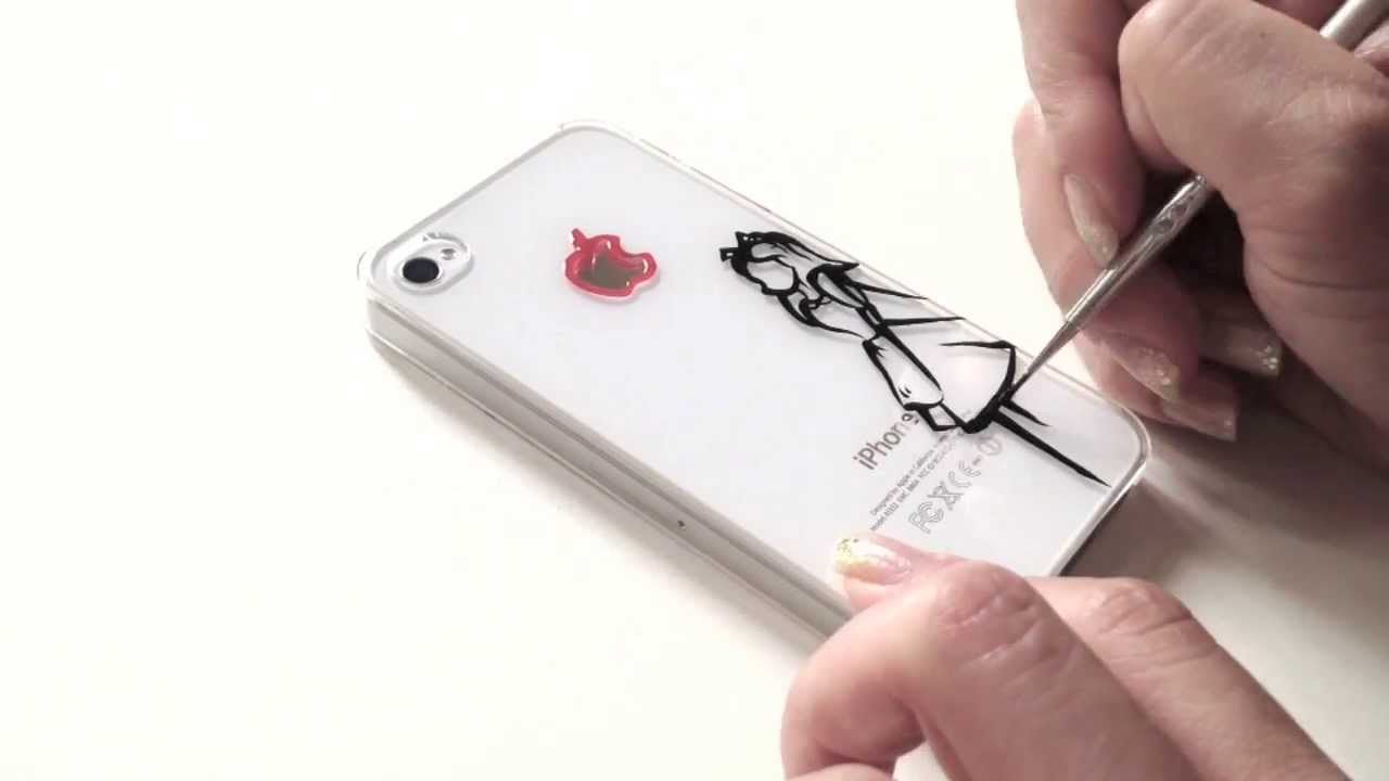 1280x720 diy speed ink drawing on phone case alice in wonderland - Case Drawing