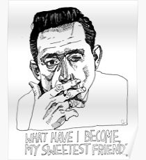 210x230 johnny cash drawing posters redbubble - Cash Drawing