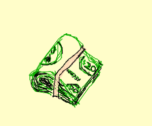 300x250 a fat wad of cash drawing - Cash Drawing