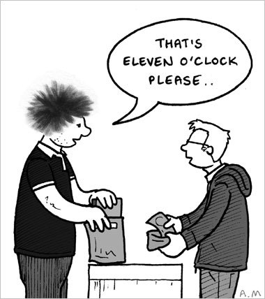 380x428 sleepy cashier a m drawing picturescomicslog - Cashier Drawing