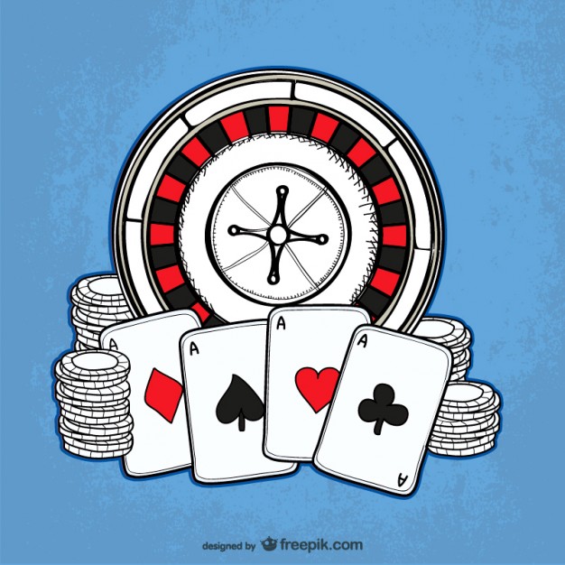 626x626 Casino Drawing Vector Vector Free Download - Casino Drawing