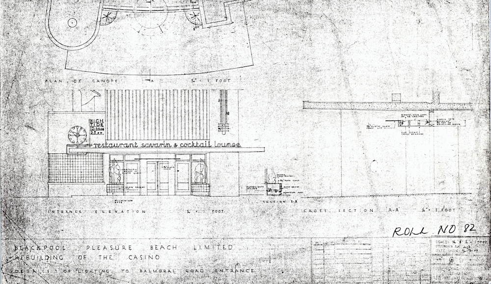 1000x578 blackpool casino drawing joseph emberton architect - Casino Drawing