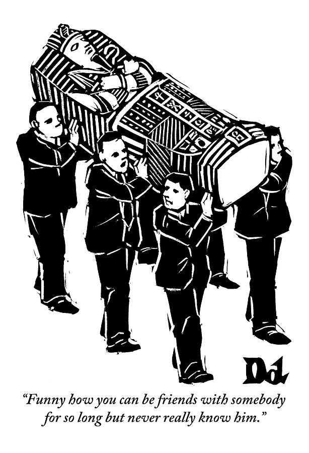 614x899 a group of pallbearers are seen bearing a casket drawing - Casket Drawing
