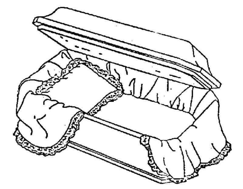 Casket Drawing at Explore collection of Casket Drawing