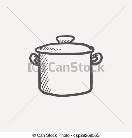 Casserole Drawing at PaintingValley.com | Explore collection of ...