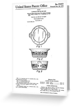 277x415 corningpyrex horizon blue vintage casserole dish patent diagram - Casserole Drawing