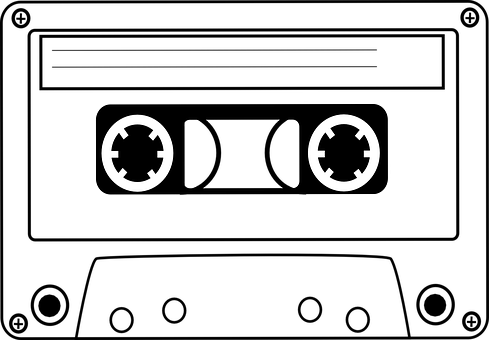 489x340 cassette tape drawing png png image - Cassette Tape Drawing