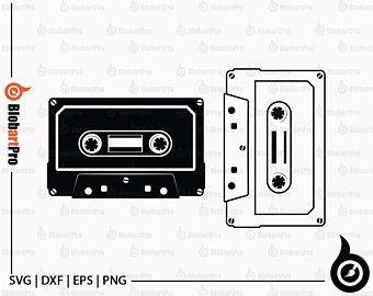 340x270 cricut cassette etsy - Cassette Tape Drawing