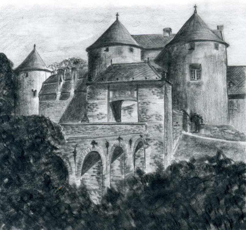 809x759 Castle Drawings For Inspiration And Fun - Castle Drawing