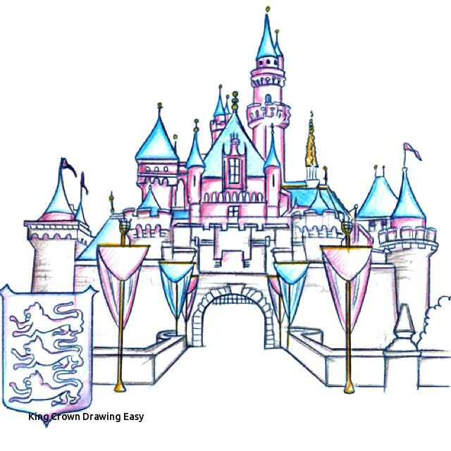 640x640 King Crown Drawing Easy Castle Simple Drawing - Castle Drawing Easy
