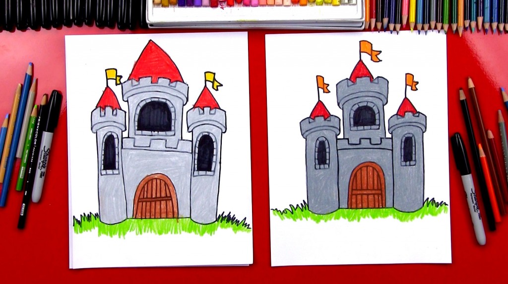 1024x573 Buildings Archives - Castle Drawing For Kids