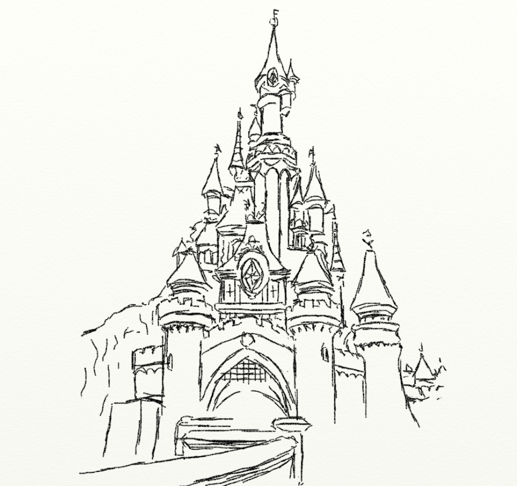 1024x963 Castle Drawing Free Download - Castle Drawing Images