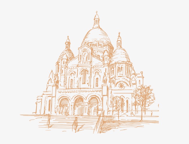 650x496 Castle Line Drawing, Background, Shading Png And For Free - Castle Line Drawing