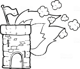 260x225 download castle tower drawing clipart drawing castle clipart - Castle Tower Drawing