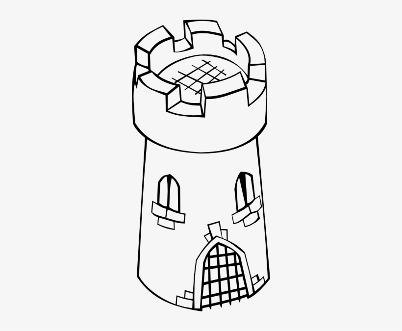 820x675 Drawing Bricks Castle - Castle Tower Drawing