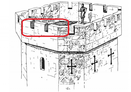 500x354 Single Word Requests - Castle Wall Drawing