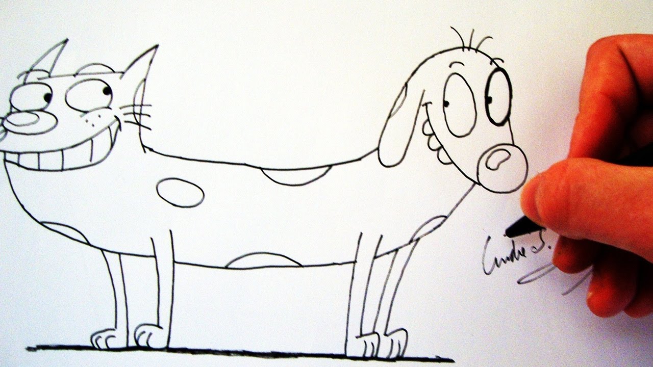 Cat And Dog Drawing at Explore collection of Cat