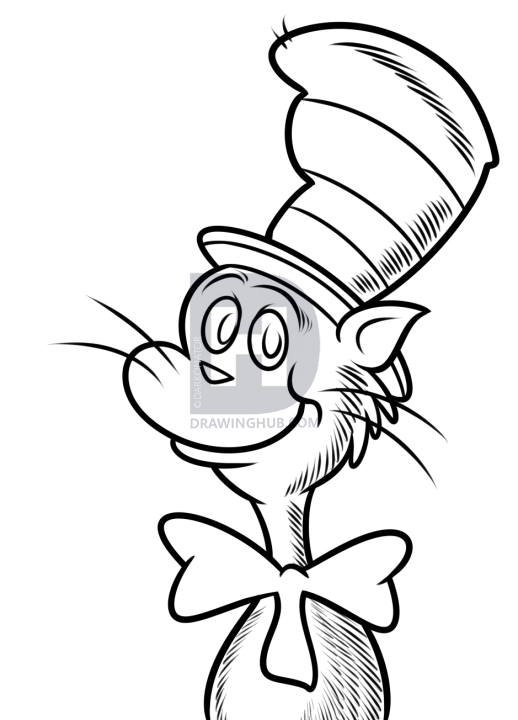 Cat And The Hat Drawing at Explore collection of