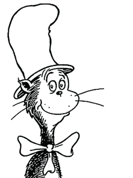 272x363 How To Draw Cat In The Hat Step - Cat And The Hat Drawing